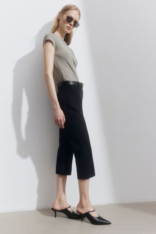 Tailored Capri Trousers