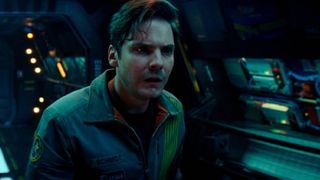 Daniel Brühl as Ernst Schmidt in The Cloverfield Paradox