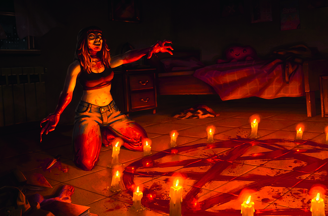 Matteo Meloni shares the artwork that reveals some of this main influences.