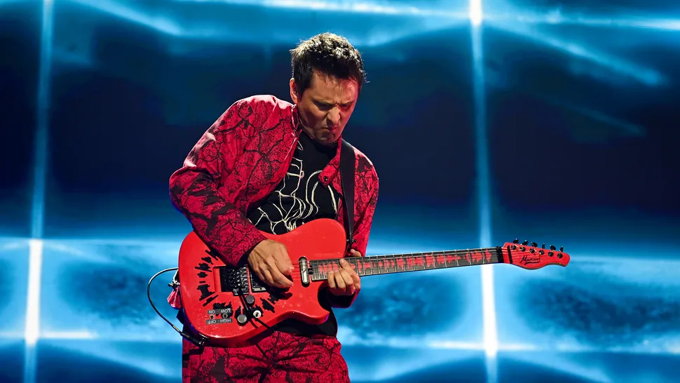 “That pedal sounded amazing. I literally used it that night in the show. I was like, ‘I need this on the guitar’”: Matt Bellamy bought the firm that makes his guitars. Now he’s using it to update Muse’s sound and build instruments for icons