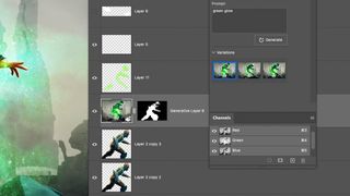 Combining Adobe Firefly and Photoshop; how to mix Adobe AI and Photoshop images