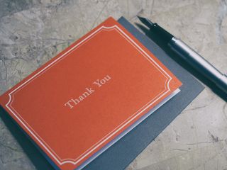 Thank-you gift card set