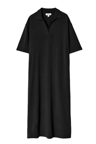 Merino Wool Polo Dress