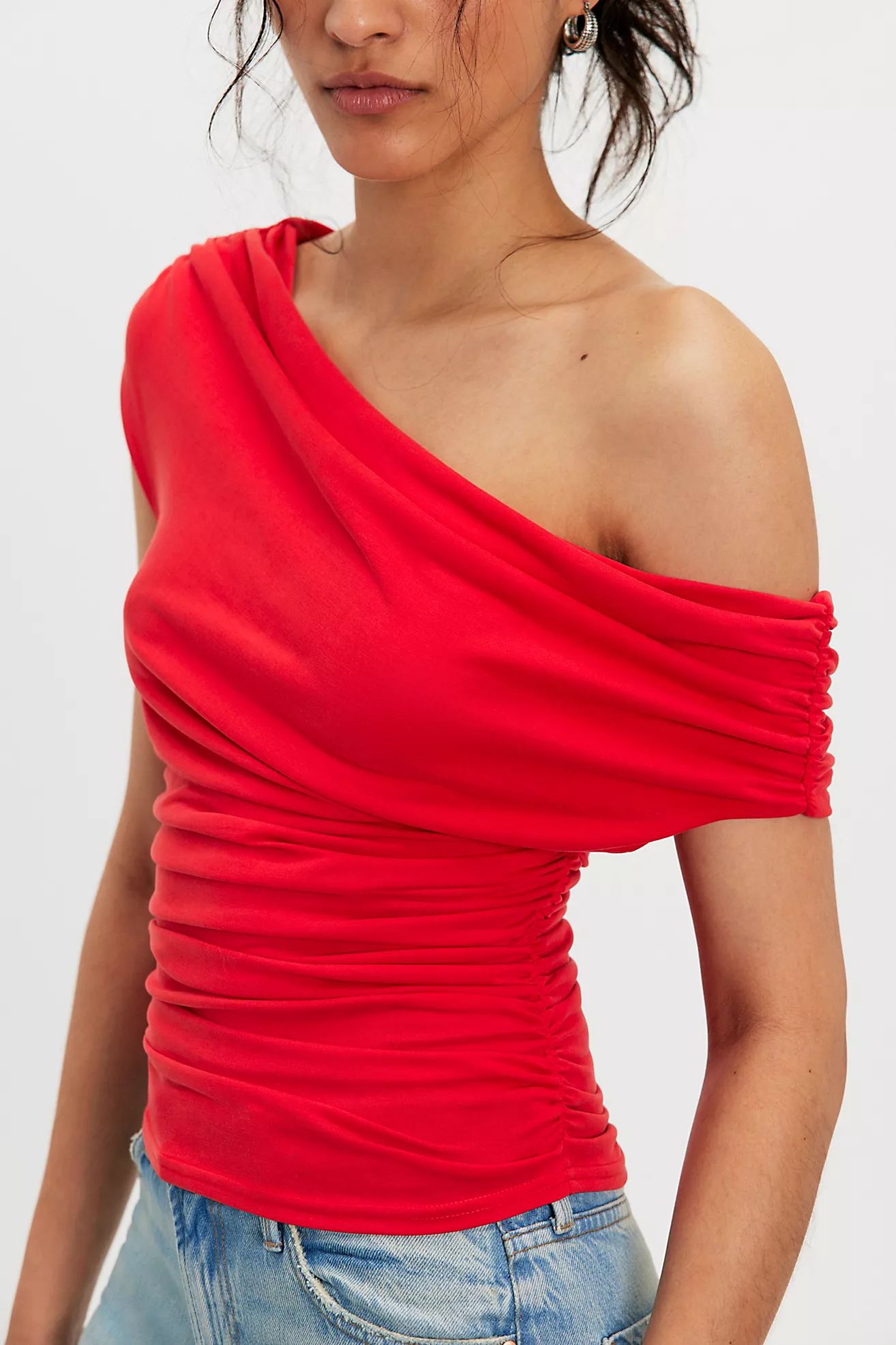 Modern Muse One-Shoulder Top