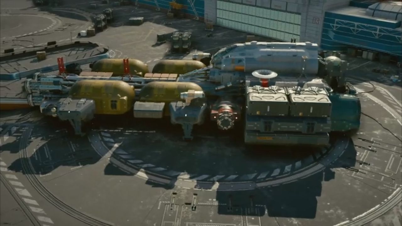 Starfield's shipbuilding tool screens and customisation