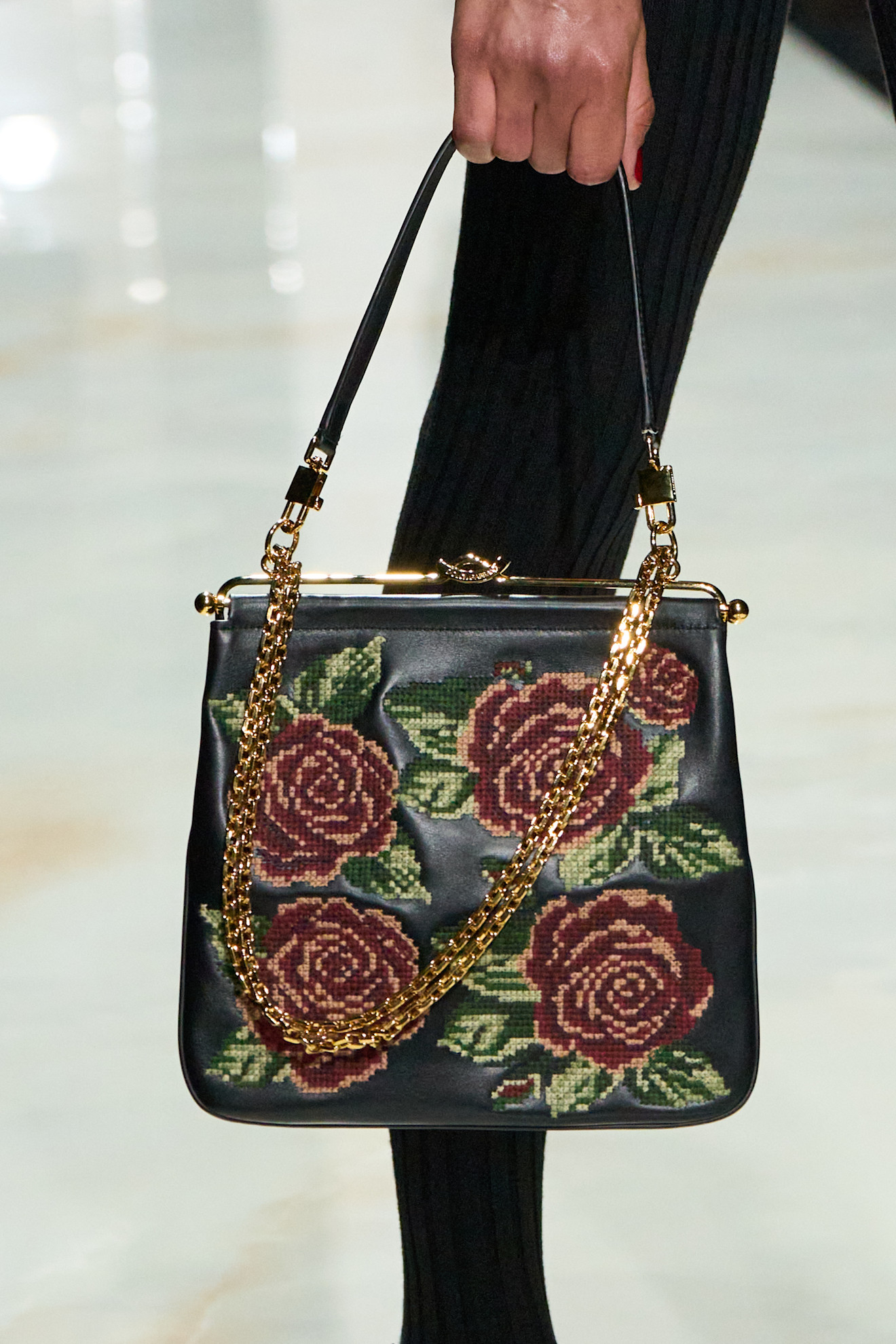 Model at the Dolce &amp;amp; Gabbana Fall Winter 2026 show.