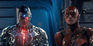 Flash and Cyborg in Justice League