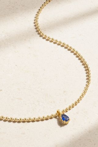 18-Karat Gold Sapphire Necklace