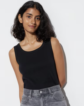 Uniqlo Soft Ribbed Tank Top