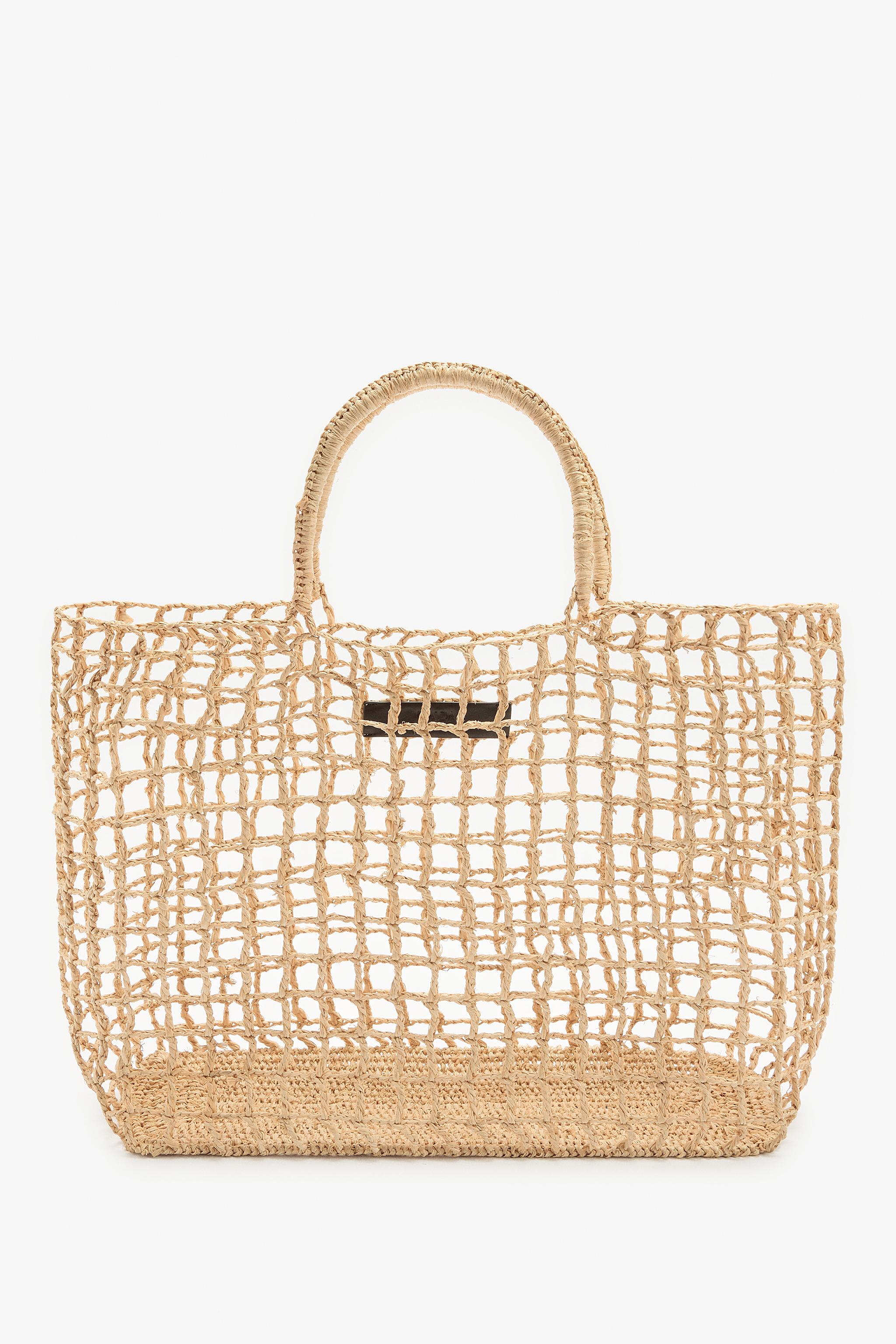 Raffia Maxi Tote Bag Limited Edition