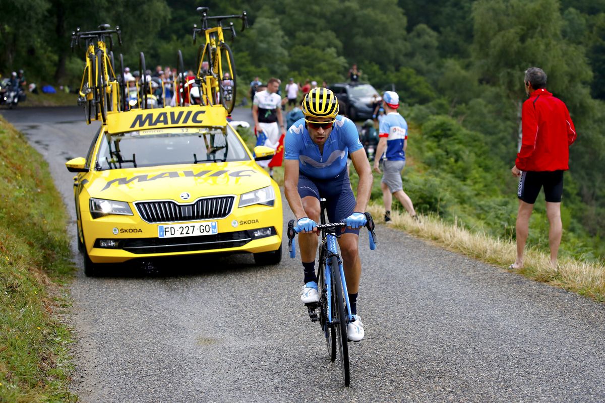 Landa on the attack on stage 15
