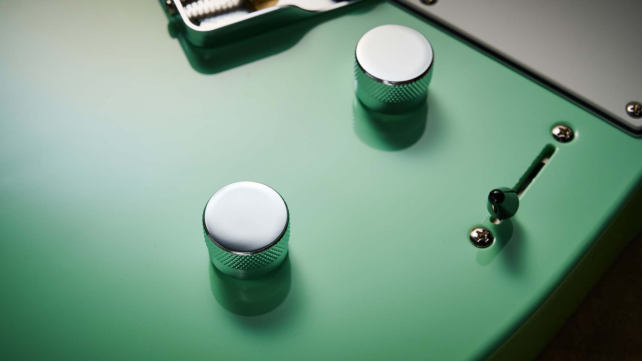 The Yamaha Pacifica SC Standard Plus looks phenomenal in Peppermint Green.
