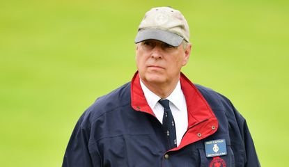 Prince Andrew at the 147th Open Championship
