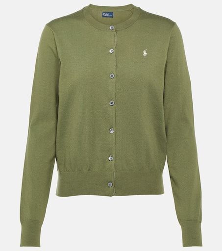 Cotton-Blend Cardigan