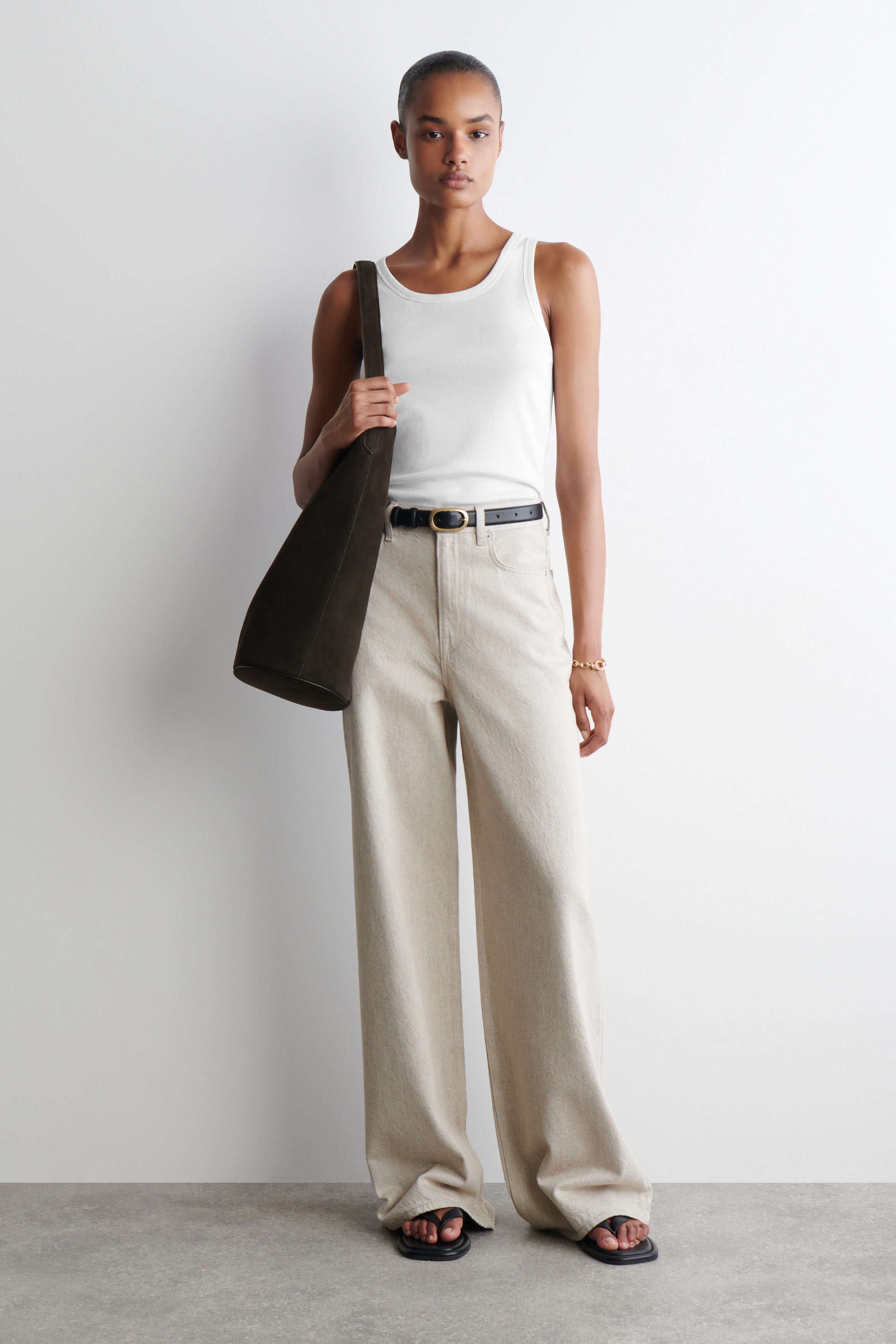 Dial Wide-Leg Jeans