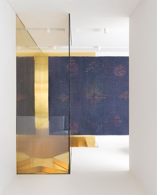 Exceptional rugs are displayed
