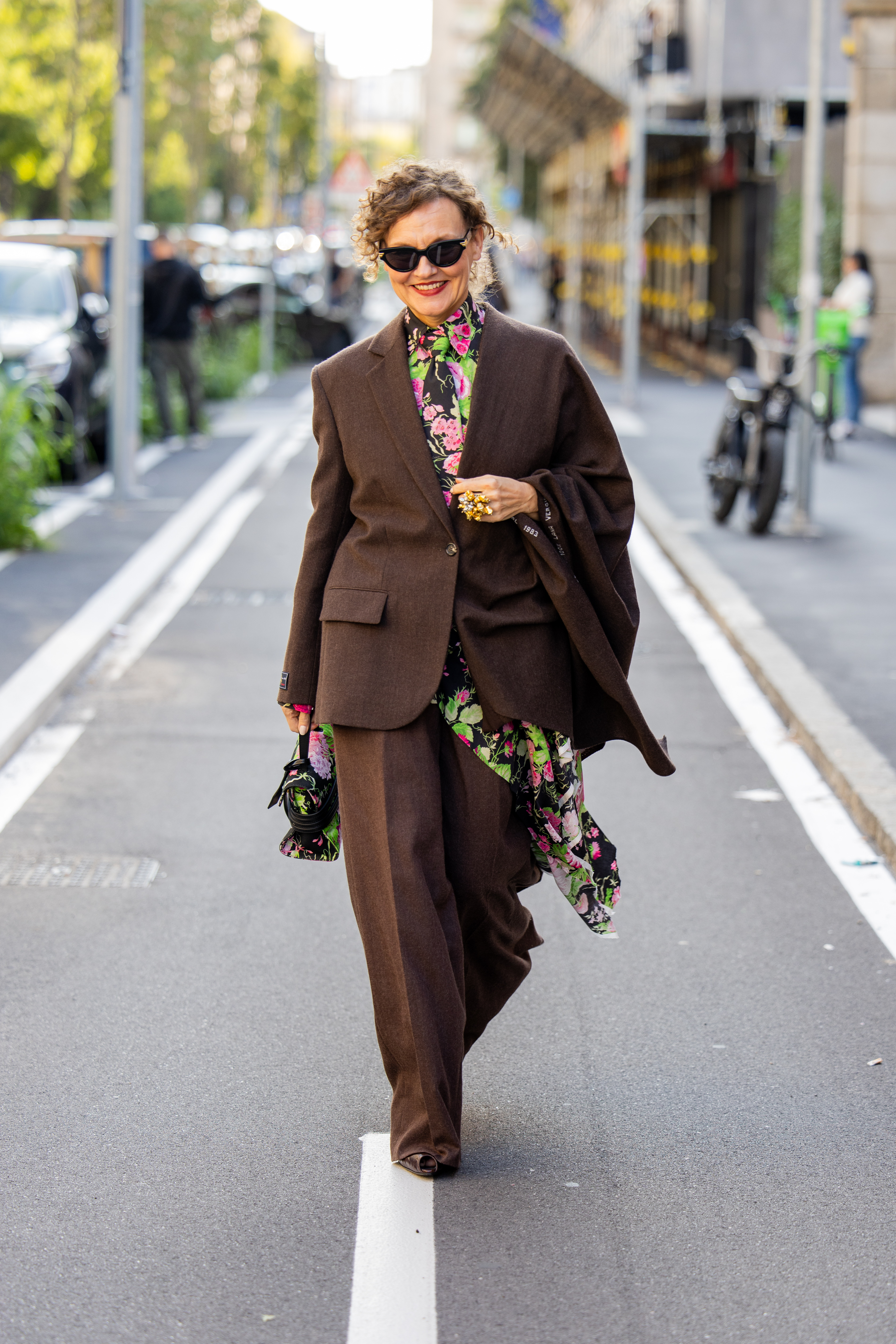 street style looks during milan fashion week september 2025