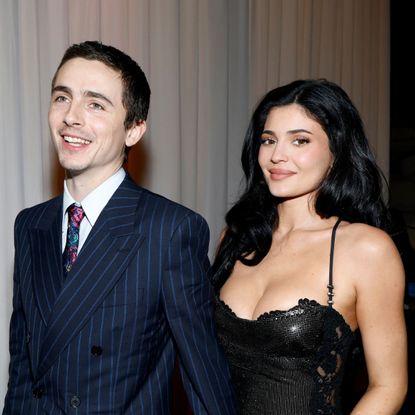 Kylie Jenner and Timoth&eacute;e Chalamet attend the 31st annual Critics Choice Awards