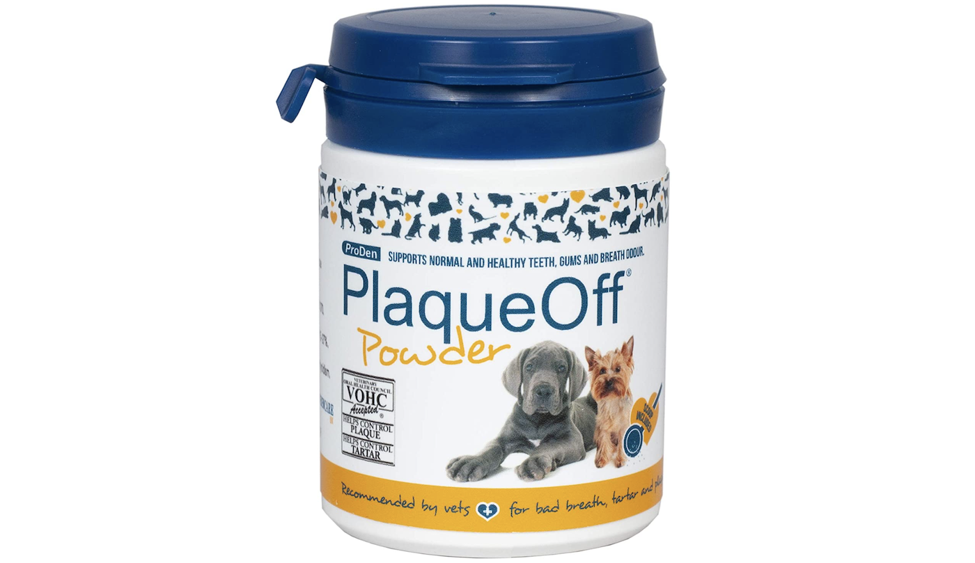 Proden Plaque Off powder for dogs' teeth