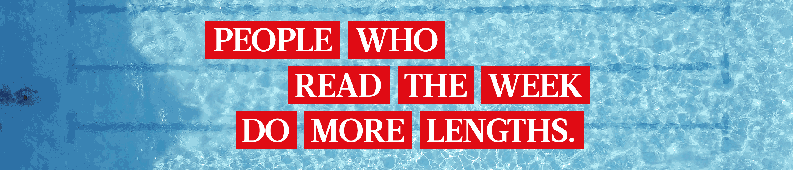 People who read The Week do more lengths