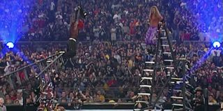 Jeff Hardy and Edge at WrestleMania 17