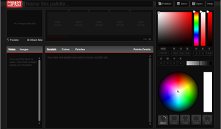 COPASO lets you create a colour scheme in three ways