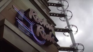 Rocket Rods signage at Disneyland