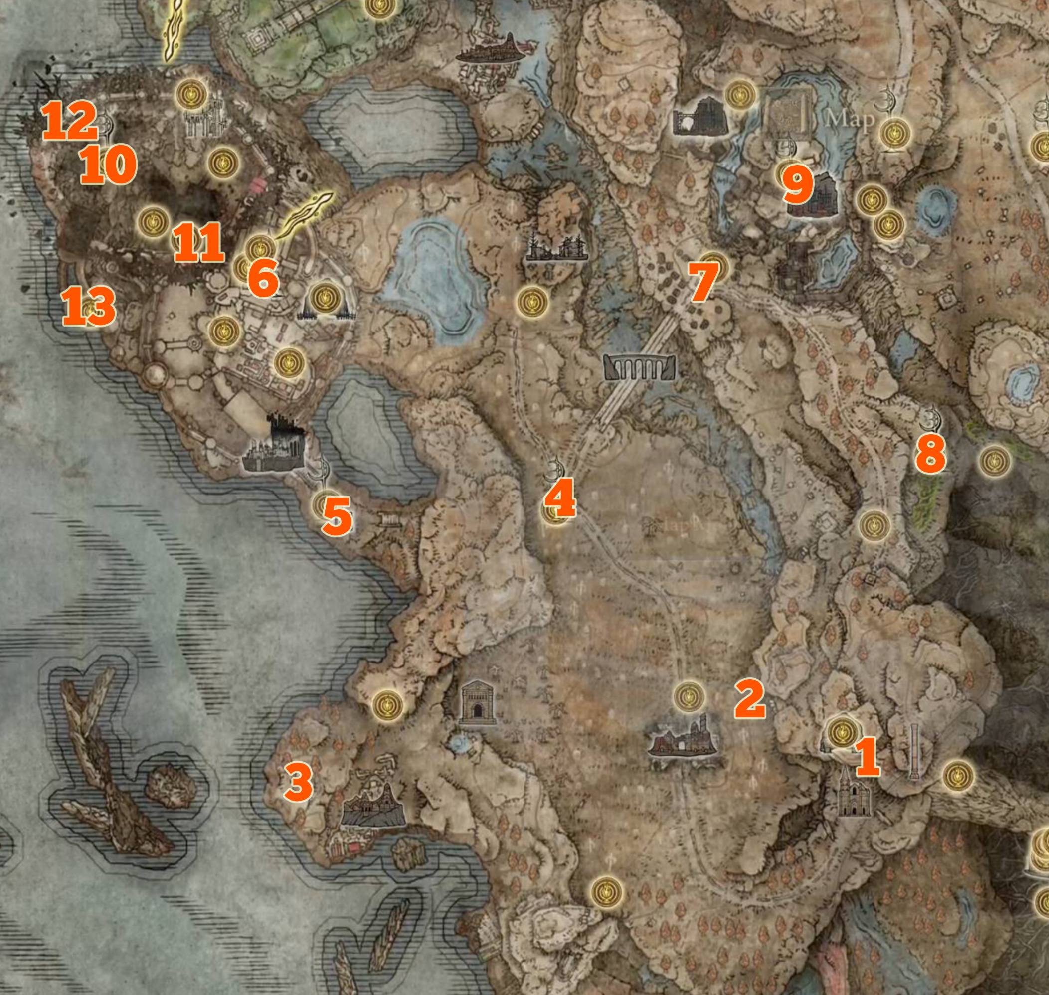 All Shadow of the Erdtree Scadutree Fragment locations | GamesRadar+