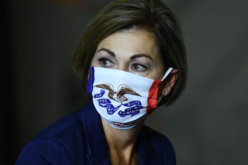 Iowa Gov. Kim Reynolds.