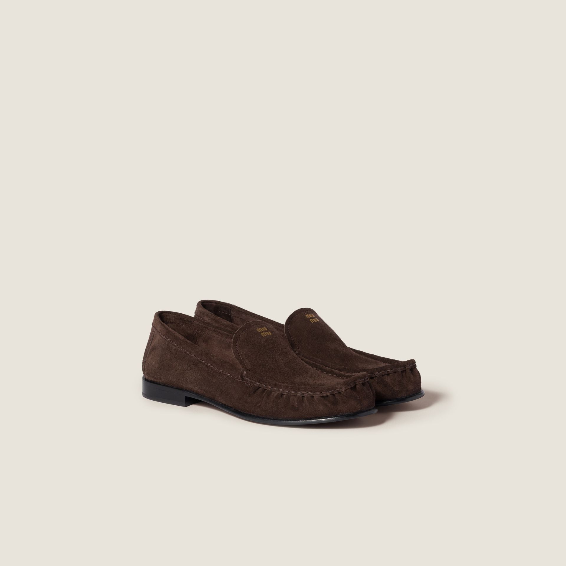 Suede Loafers