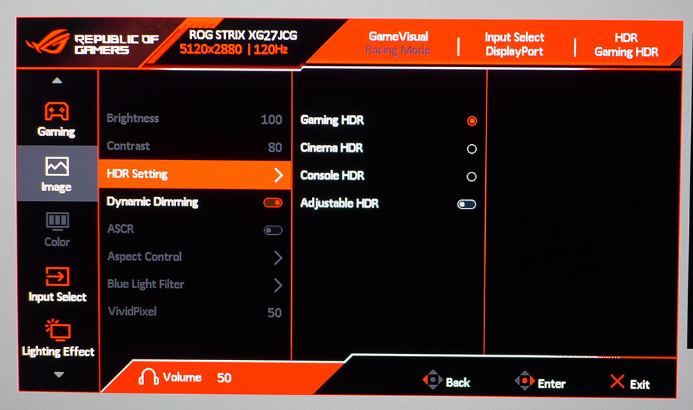 Asus ROG Strix XG27JCG