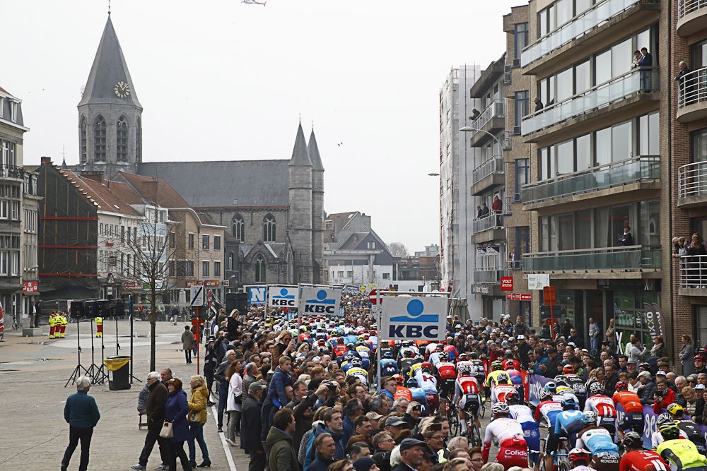 At the start of Gent-Wevelgem