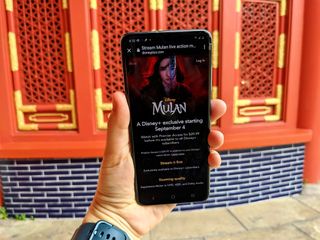 Mulan on Disney+