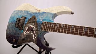 Trey Xavier's Jaws guitar