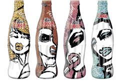 Diet Coke City Collection bottles by Patricia Field