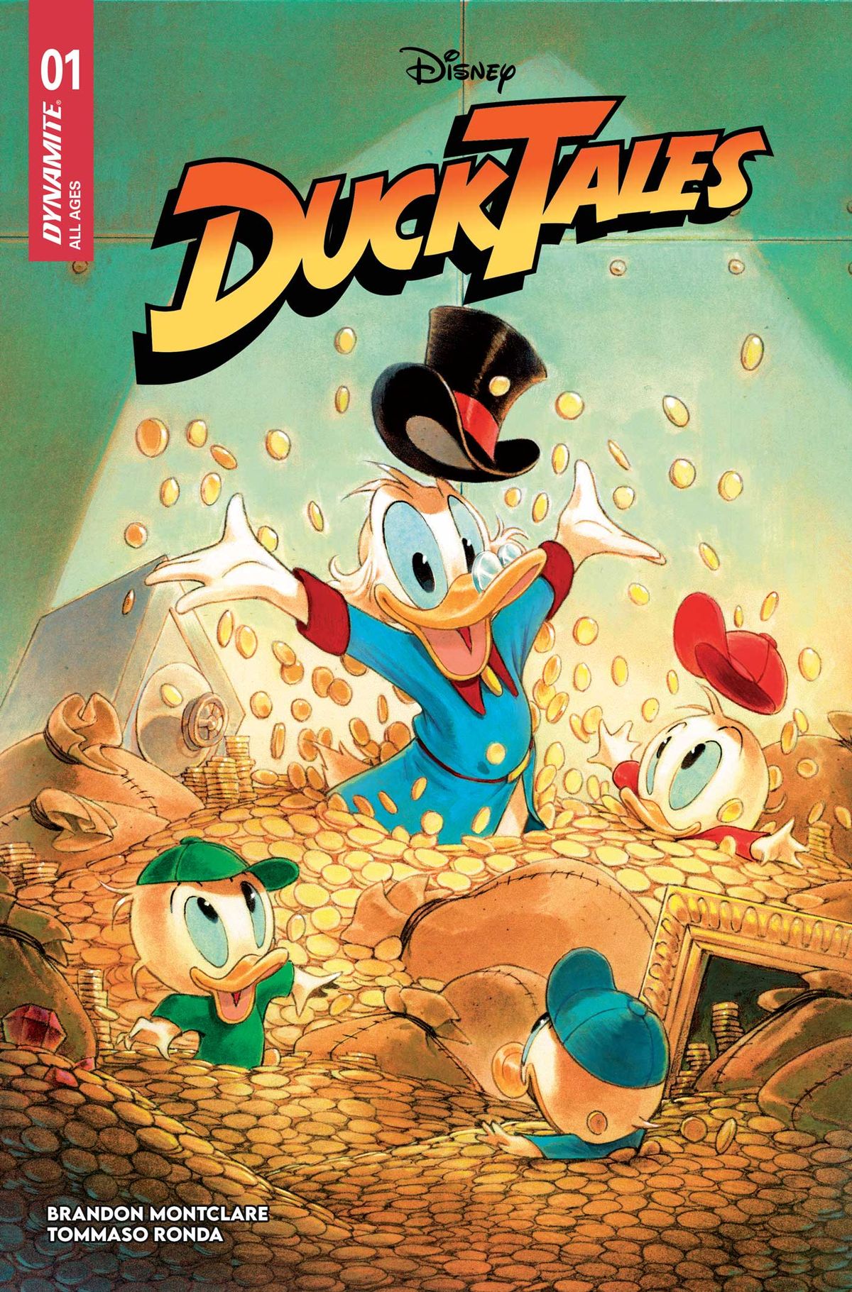Art from DuckTales #1.