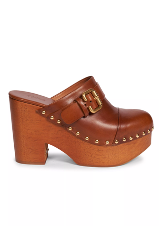 Chloé Jeannette Leather Clogs