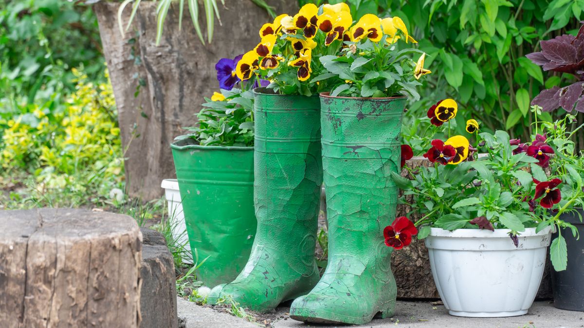 Try These 7 Creative Ideas For Plant Containers In Your Yard ... - Innovative Storage Ideas Using Woven Plant Containers