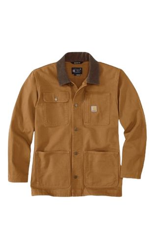 Amazon Carhartt Men's Loose Fit Firm Duck BlanketLined Chore Coat