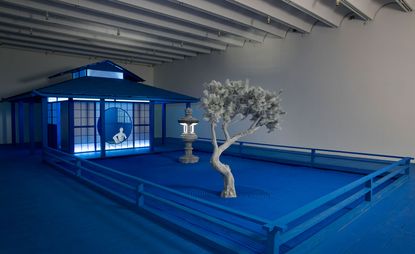 A tree to be kept on the exhibition