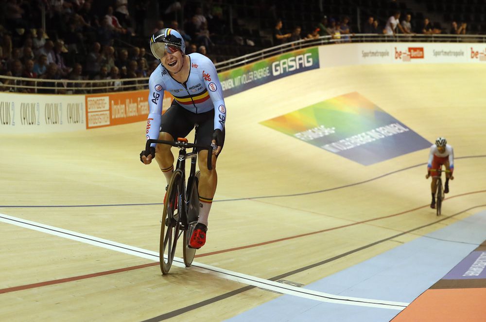 Men's Elimination winner Gerben Tuijssen (Belgium)