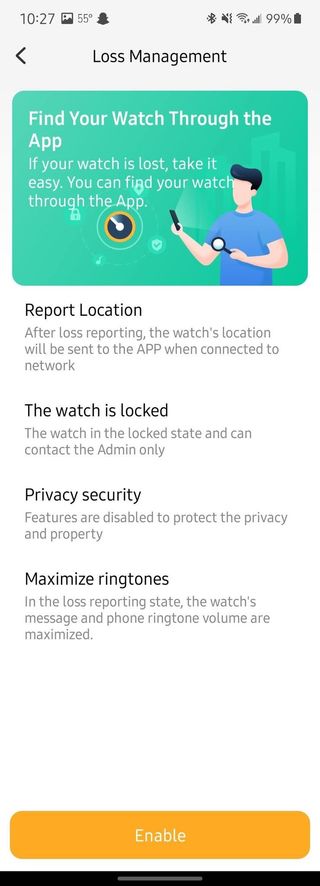 Imoo Watch Phone Z6 App Screenshot