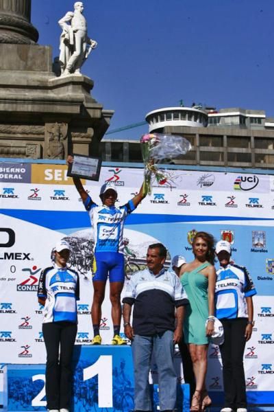 Jose Ramon Aguirre is recognised as best young rider.