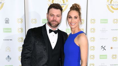 Brian McFadden and Alex Murphy attend the National Film Awards at Porchester Hall on March 27, 2019 in London, England.