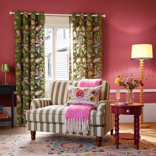 curtains and Beatrice sofa