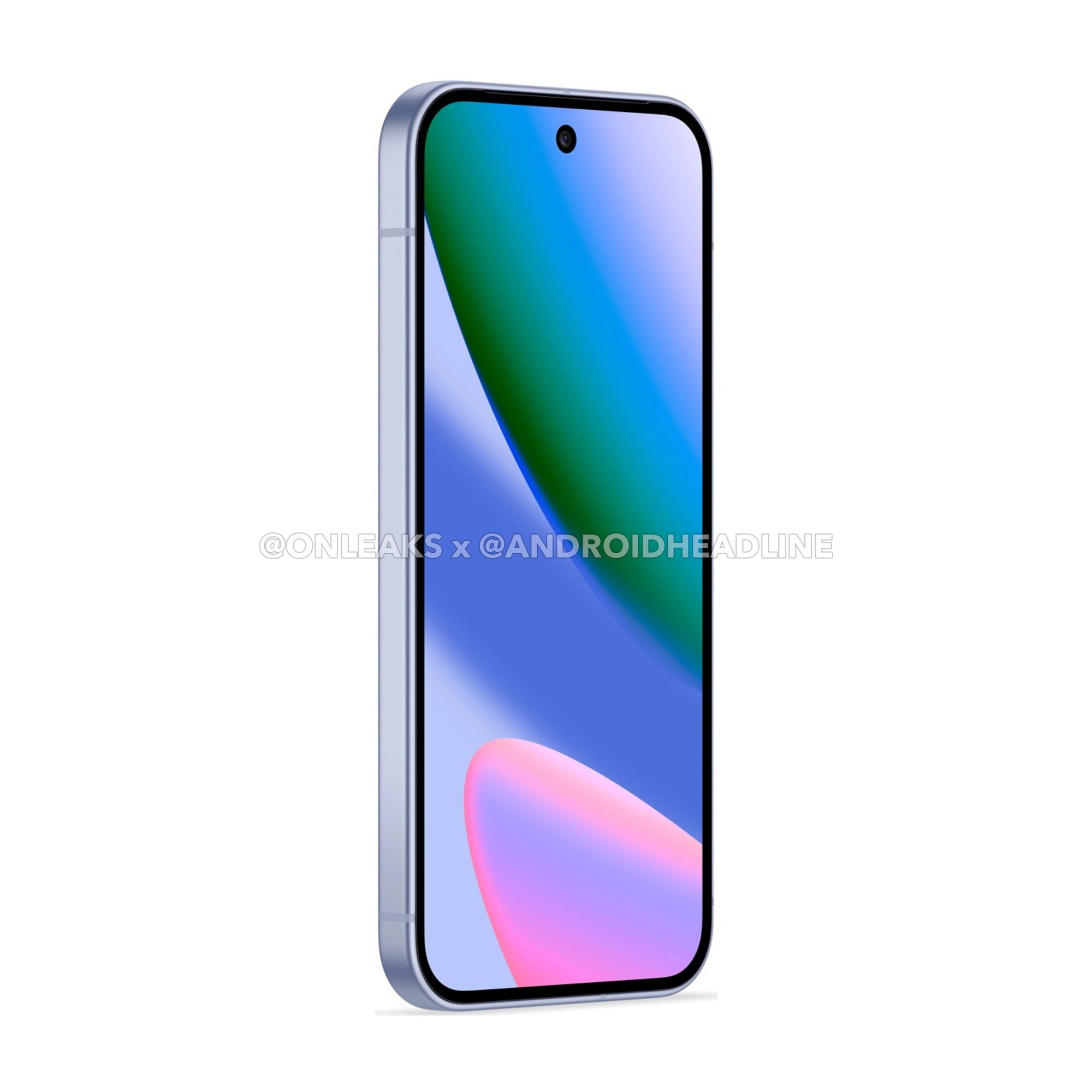 Leaked render of the Google Pixel 10