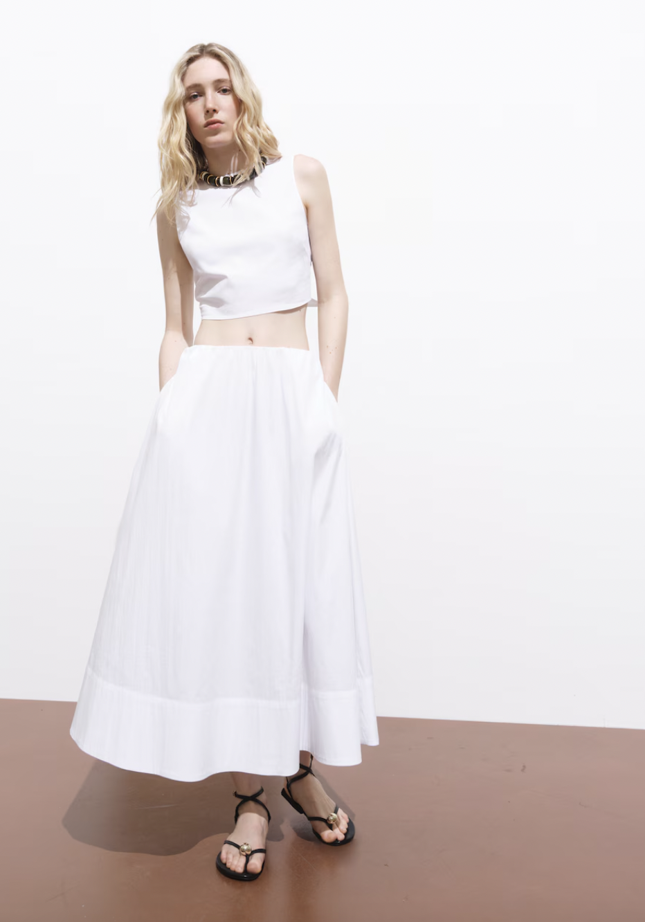 MANGO, Flared Cotton Skirt - Women | Mango United Kingdom