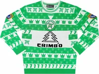 Classic Football Shirts 'King of Kings' #7 Larsson Celtic Christmas Jumper