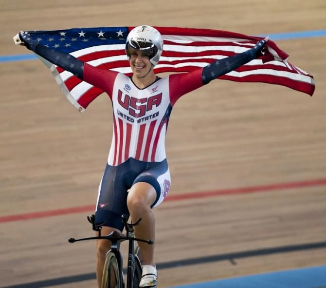 Sarah Hammer defends her omnium title in Cali, Colombia