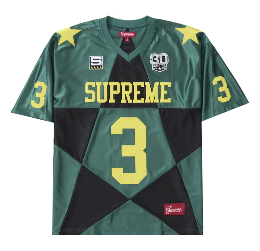 Supreme, Star Football Jersey